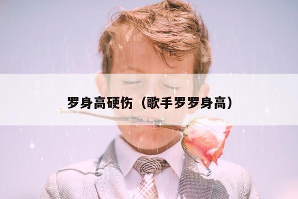 罗身高硬伤（歌手罗罗身高）