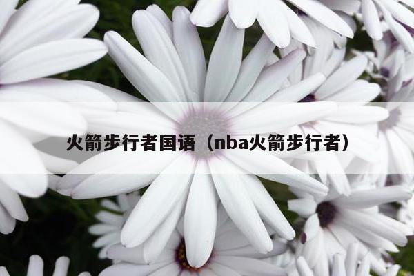 火箭步行者国语（nba火箭步行者）