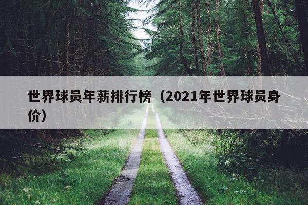 世界球员年薪排行榜（2021年世界球员身价）