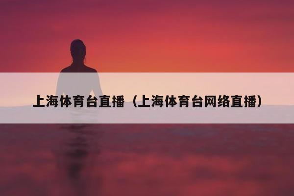 上海体育台直播（上海体育台网络直播）